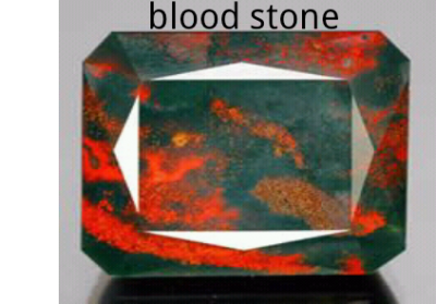 Blood stone